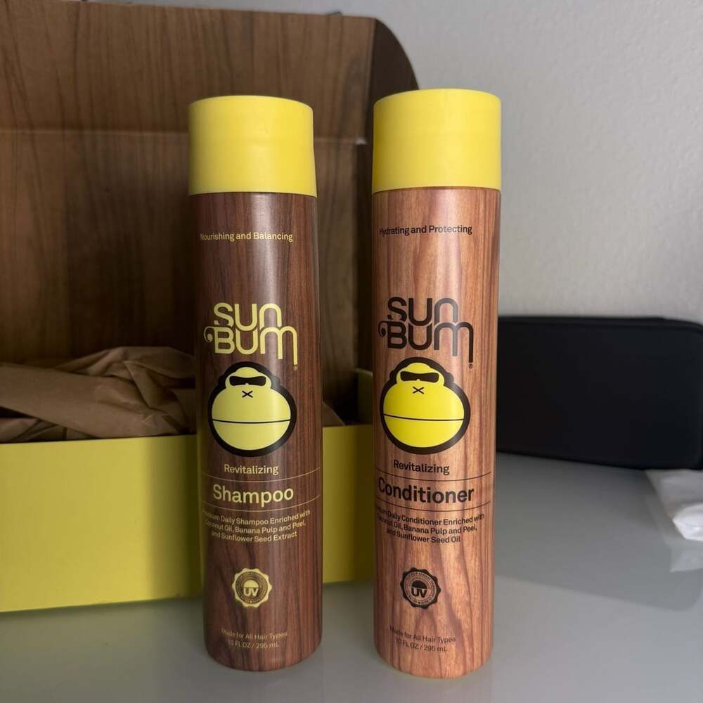 Sun Bum Revitalizing Shampoo And Conditioner Set 10 Fl Oz